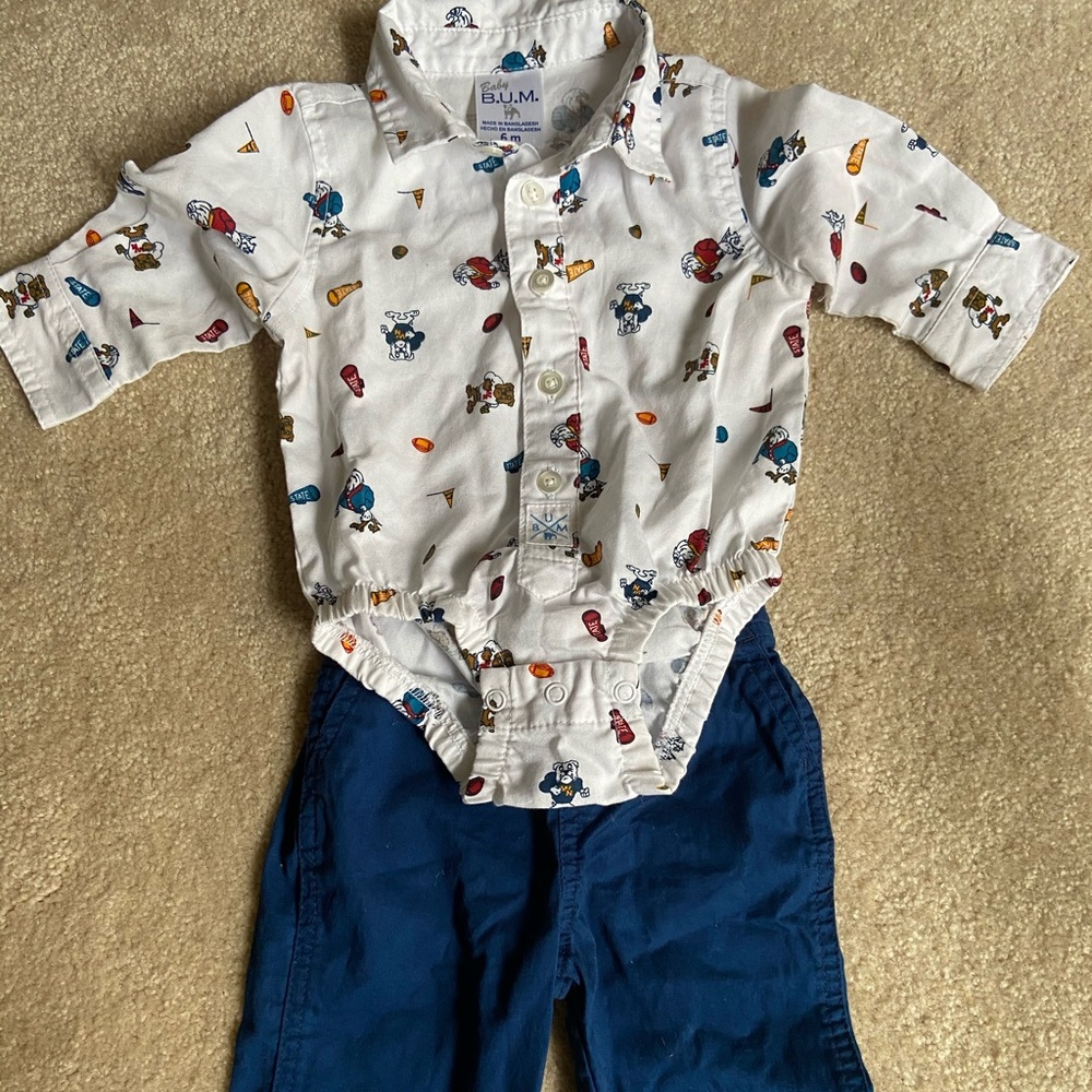 Boys Long Sleeve/Pants Set